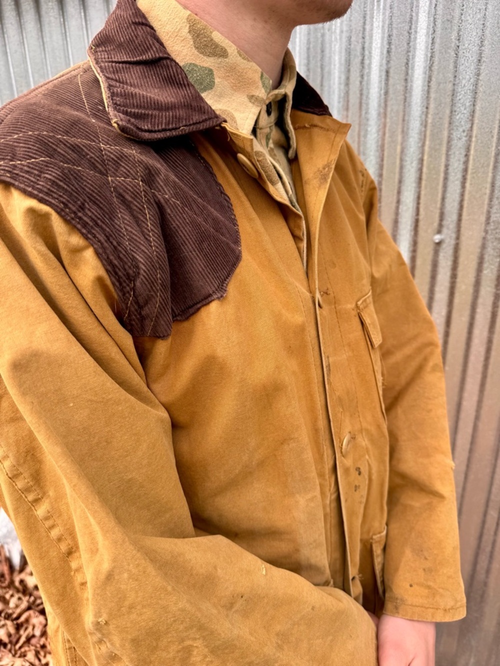 Vintage 40s-50s Carhartt Super Dux Hunting Jacket - Picture 4 of 16